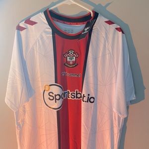 NWT Authentic Southampton FC Home Jersey 22/23 Hummel Eco8 size XL